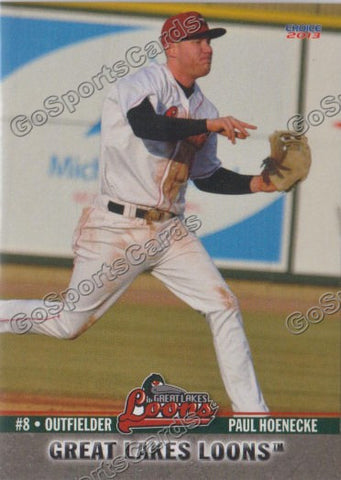 2013 Great Lakes Loons Paul Hoenecke