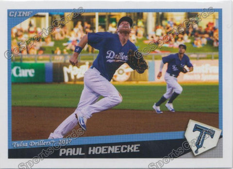 2017 Tulsa Drillers Paul Hoenecke