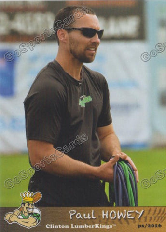 2016 Clinton LumberKings Paul Howey