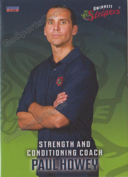 2019 Gwinnett Stripers Paul Howey