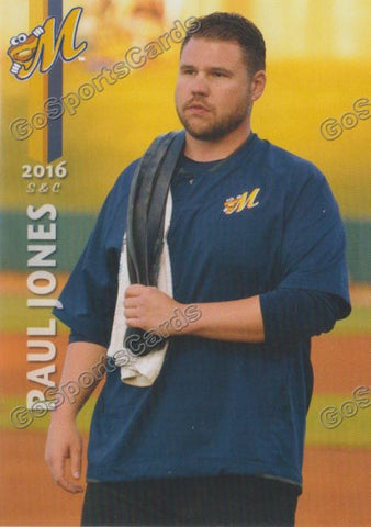 2016 Montgomery Biscuits Paul Jones