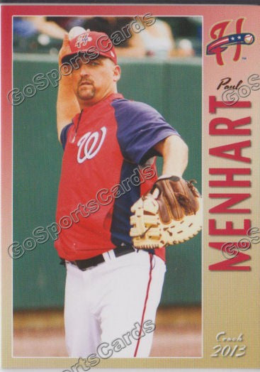 2013 Harrisburg Senators Paul Menhart