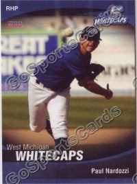 2008 West Michigan WhiteCaps Paul Nardozzi
