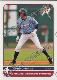 2012 Northwest Arkansas Naturals Paulo Orlando