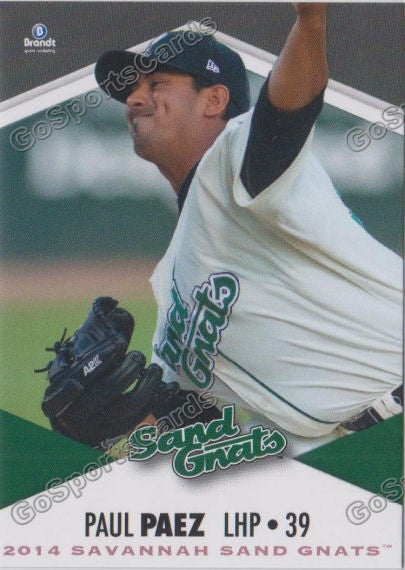 2014 Savannah Sand Gnats Paul Paez