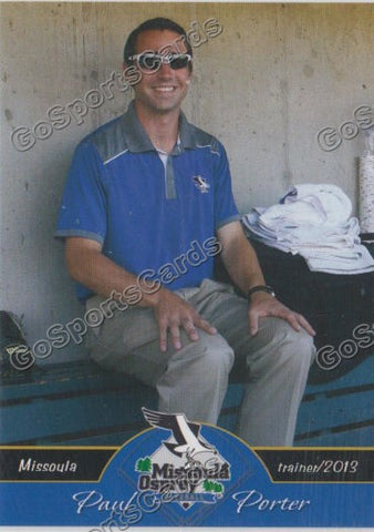 2013 Missoula Osprey Paul Porter