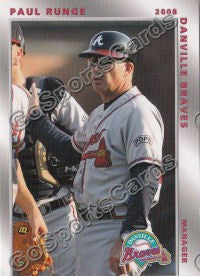 2008 Danville Braves Paul Runge