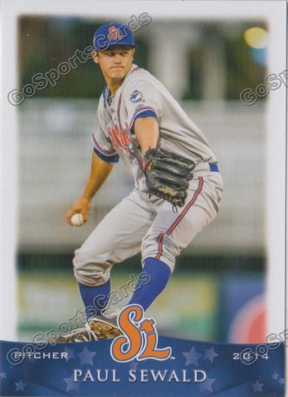 2014 St Lucie Mets Paul Sewald