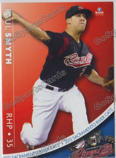 2013 Sacramento River Cats Paul Smyth