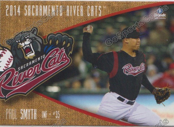 2014 Sacramento River Cats Paul Smyth