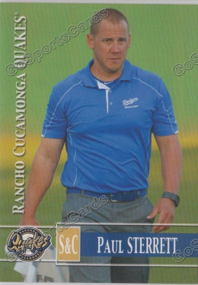 2014 Rancho Cucamonga Quakes Paul Sterrett