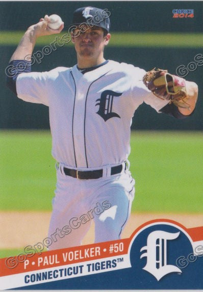 2014 Connecticut Tigers Paul Voelker