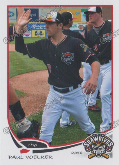 2016 Erie SeaWolves Paul Voelker