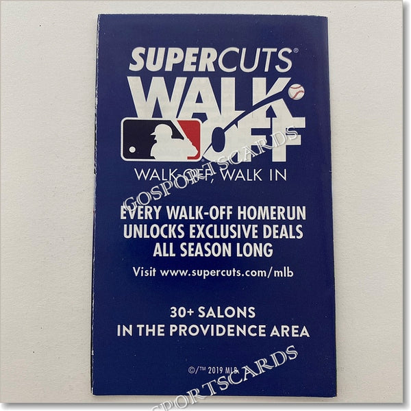 2019 Pawtucket Red Sox Pocket Schedule