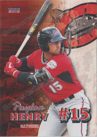 2019 Carolina Mudcats Payton Henry