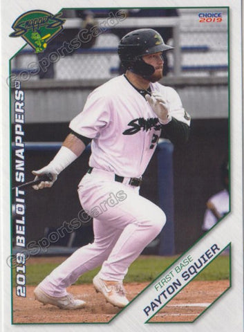 2019 Beloit Snappers Payton Squier