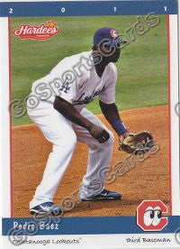 2011 Chattanooga Lookouts Pedro Baez