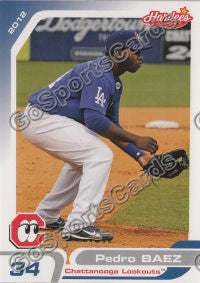2012 Chattanooga Lookouts Pedro Baez