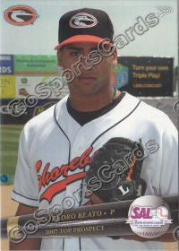 2007 South Atlantic League Top Prospects Pedro Beato