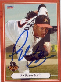 Pedro Beato 2008 Frederick Keys (Autograph)