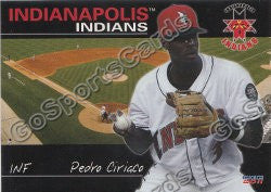 2011 Indianapolis Indians Pedro Ciriaco