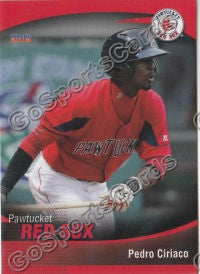 2012 Pawtucket Red Sox Pedro Ciriaco