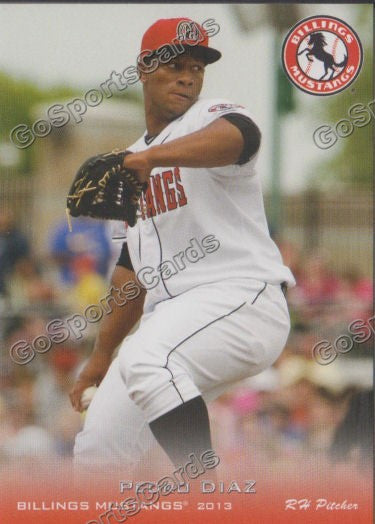 2013 Billings Mustangs Pedro Diaz