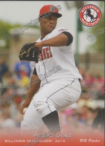 2013 Billings Mustangs Pedro Diaz