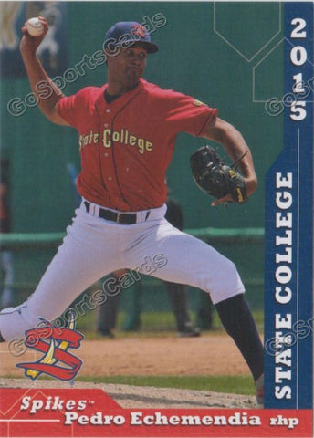 2015 State College Spikes Pedro Echemendia