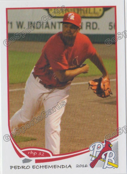 2016 Palm Beach Cardinals Pedro Echemendia