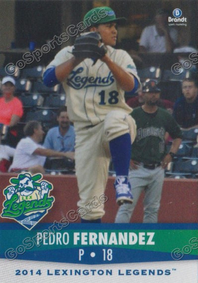 2014 Lexington Legends Pedro Fernandez