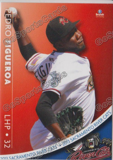 2013 Sacramento River Cats Pedro Figueroa