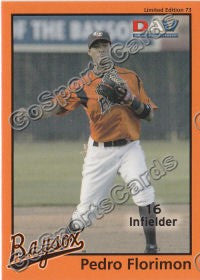 2010 Bowie Baysox DAV Pedro Florimon