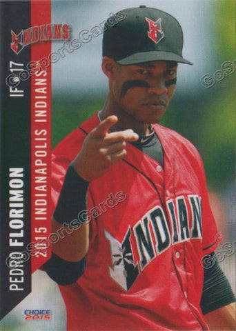 2015 Indianapolis Indians Pedro Florimon
