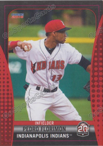 2016 Indianapolis Indians Pedro Florimon