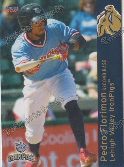 2017 Lehigh Valley IronPigs Pedro Florimon