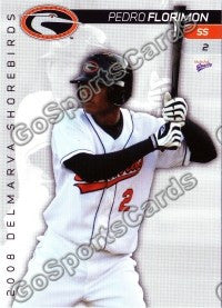 2008 Delmarva Shorebirds Pedro Florimon