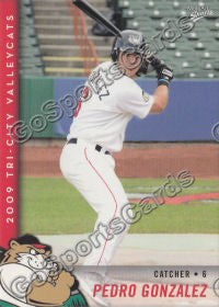 2009 Tri City ValleyCats Pedro Gonzalez