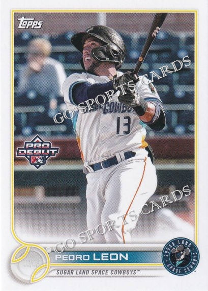 2022 Topps Pro Debut Pedro Leon PD-161