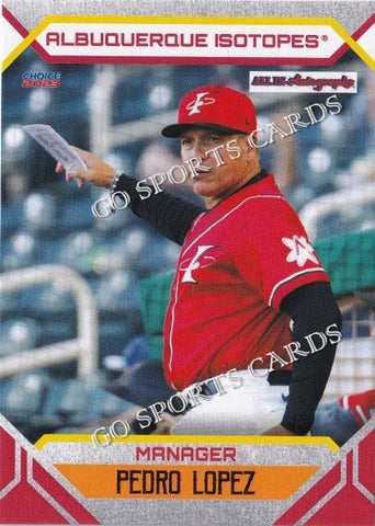 2023 Albuquerque Isotopes Pedro Lopez