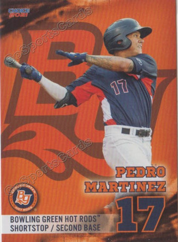 2021 Bowling Green Hot Rods Pedro Martinez