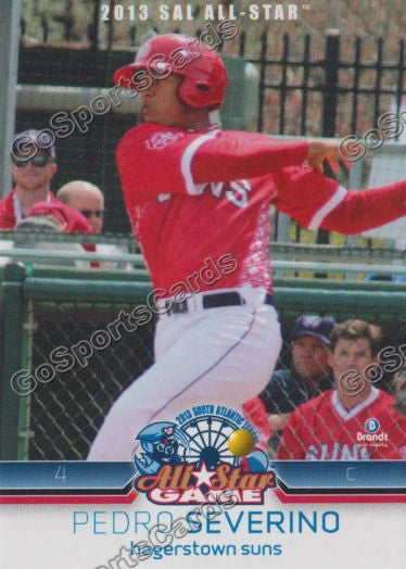 2013 South Atlantic League All Star SAL ND Pedro Severino