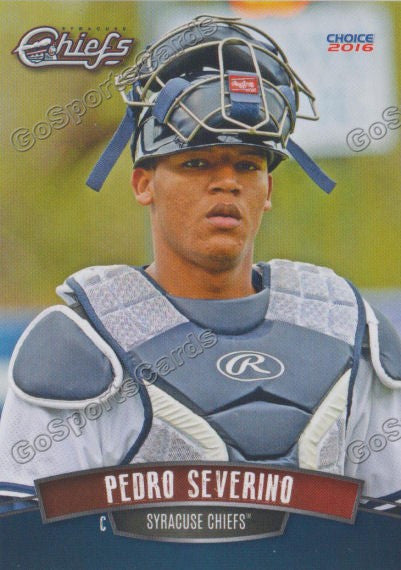 2016 Syracuse Chiefs Pedro Severino