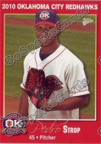 2010 Oklahoma City RedHawks Pedro Strop
