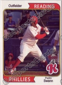 2007 Reading Phillies #22 Pedro Swann