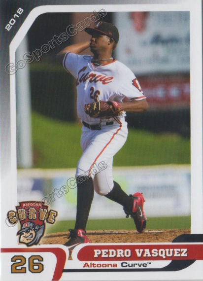 2018 Altoona Curve Pedro Vasquez