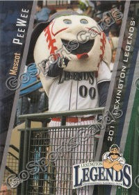 2011 Lexington Legends Peewee Mascot