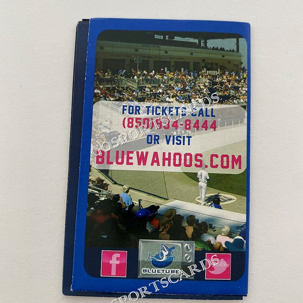 2013 Pensacola Blue Wahoos Pocket Schedule