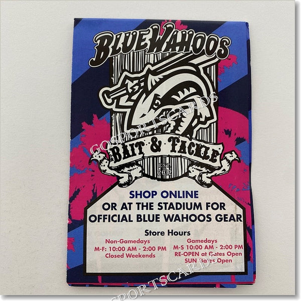 2015 Pensacola Blue Wahoos Pocket Schedule