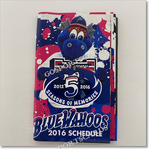 2016 Pensacola Blue Wahoos Pocket Schedule